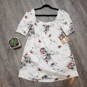 NWT REFORMATION JEANS Vivi Dress Tropical